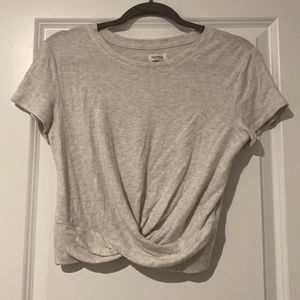 UpWest Front Cross Soft Tee